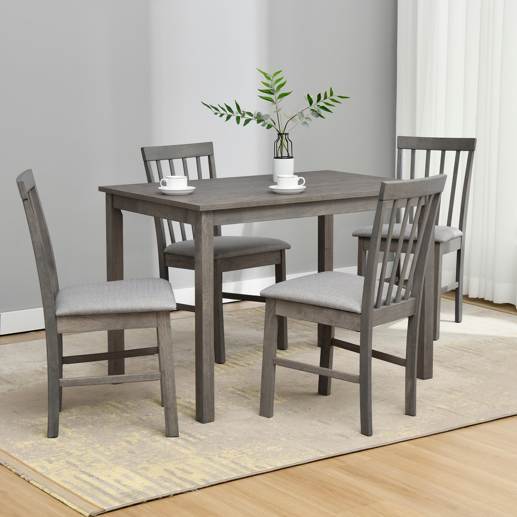 Tilley rustic 5 piece dining set sales
